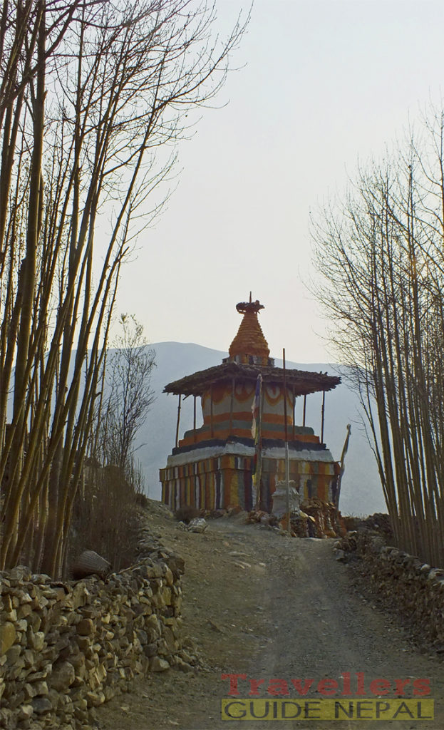 Buddhist Stupa in Upper Mustang