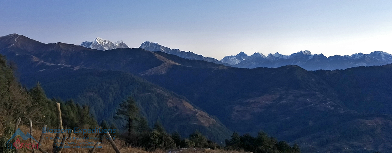 Morning view from Jhapre Monastery